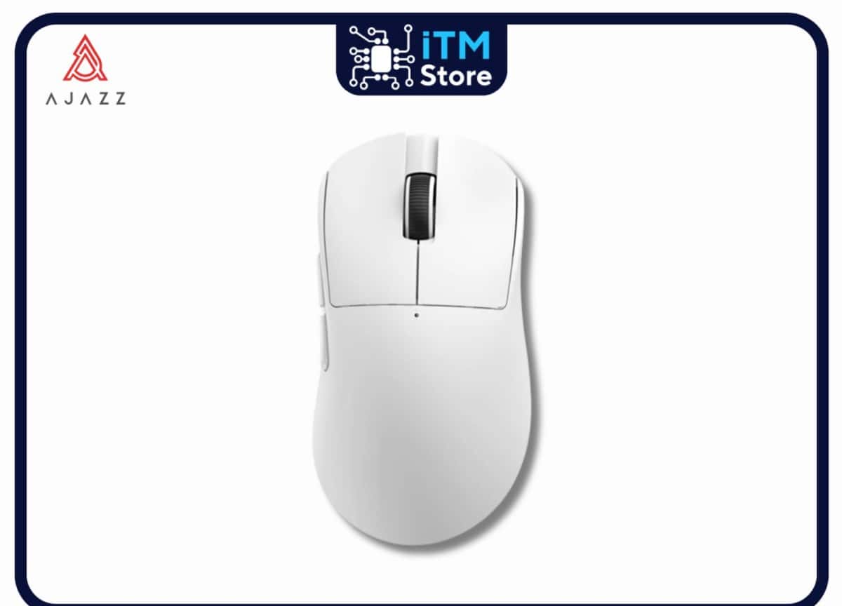 Gaming mouse Ajazz NJ08 White - Tenderyard
