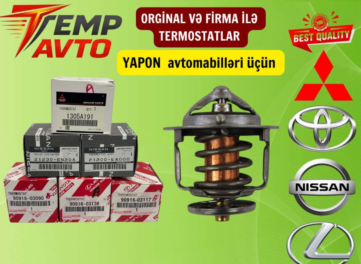 Termostat Mitsubishi avtomobilləri üçün - Tenderyard