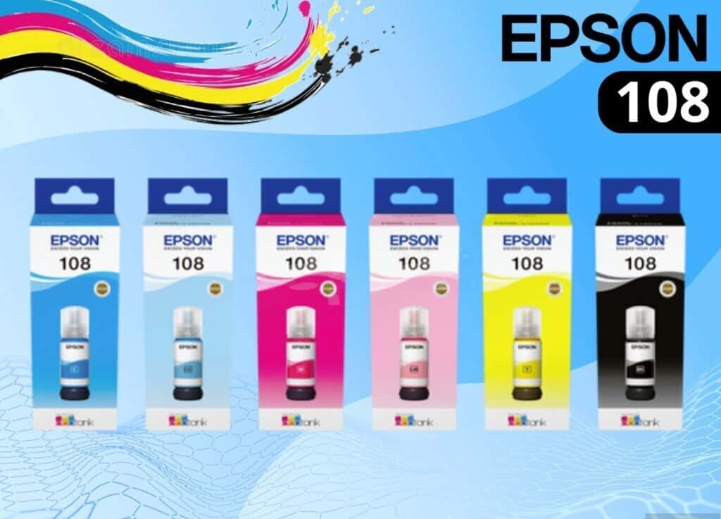 Epson 108 Orijinal Mürəkkəb Dəsti - Tenderyard