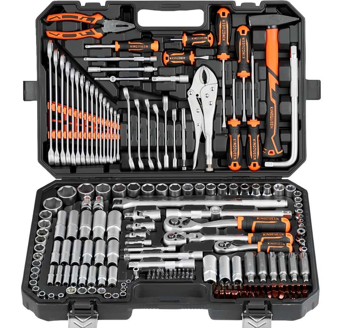 202-piece universal tool set - Tenderyard