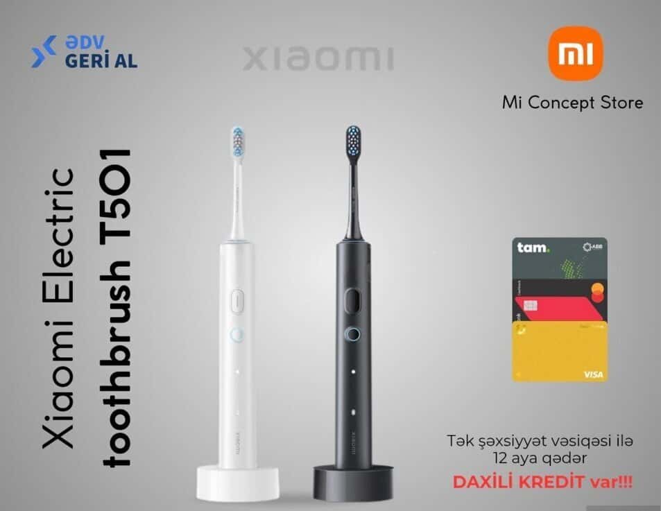 Elektrikli diş fırçası Xiaomi Electric Toothbrush T501 - Tenderyard