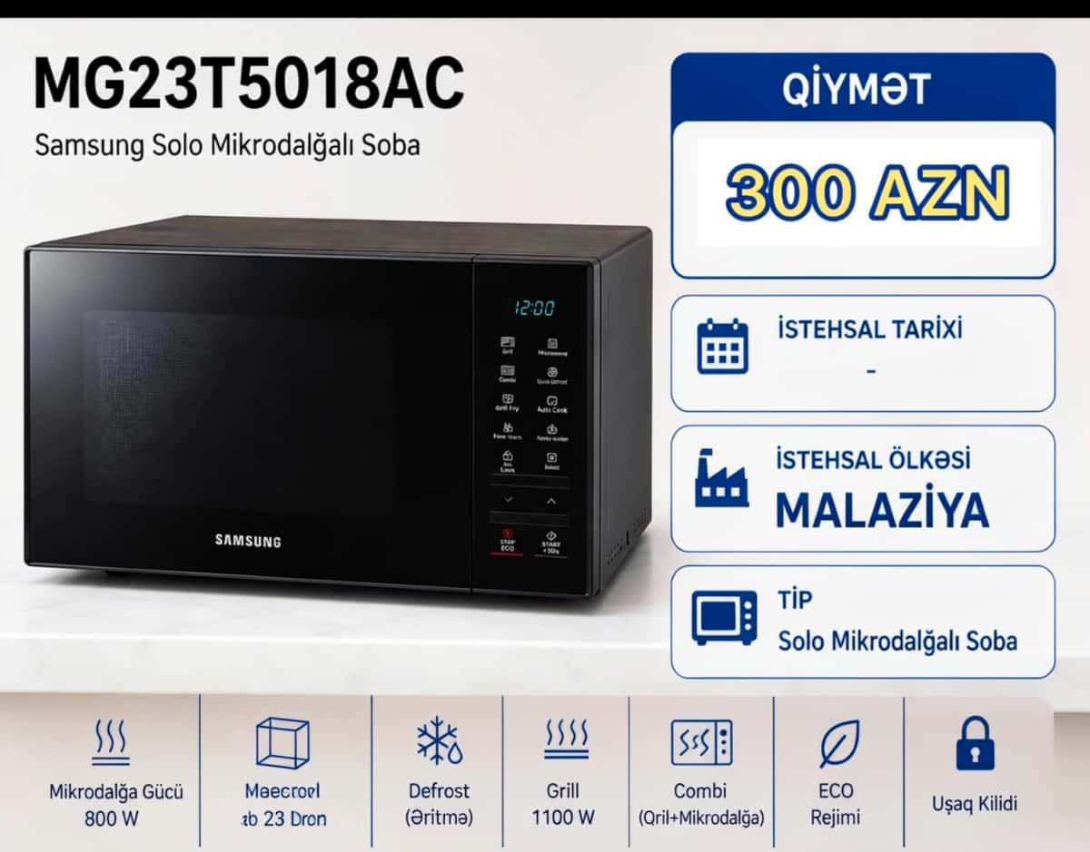 Samsung microwave oven - Tenderyard