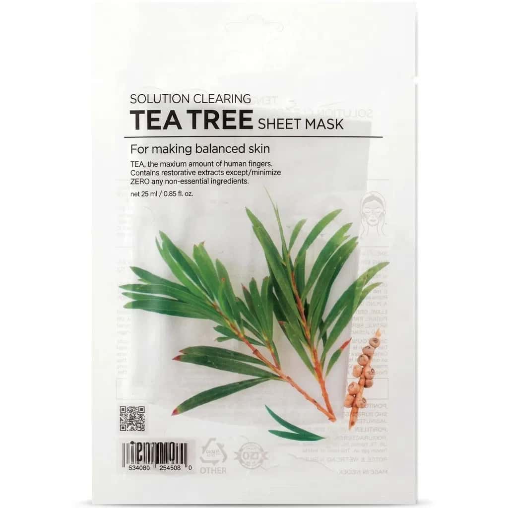 Tenzero Solution Clearing Çay Ağacı Üz Maskası, 25 ml - Tenderyard