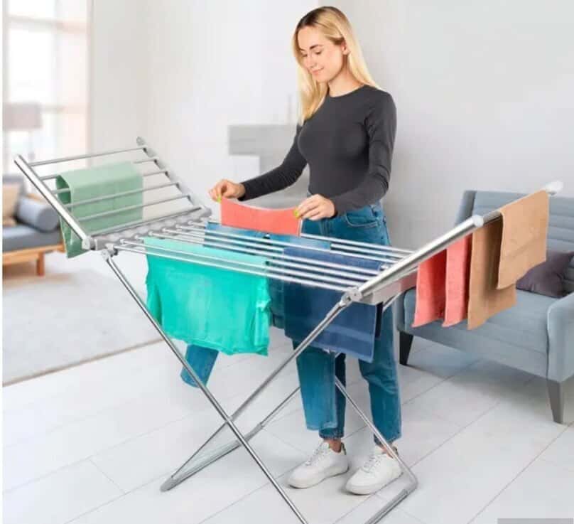 Electric clothes drying rack 146x55x74 cm - Tenderyard