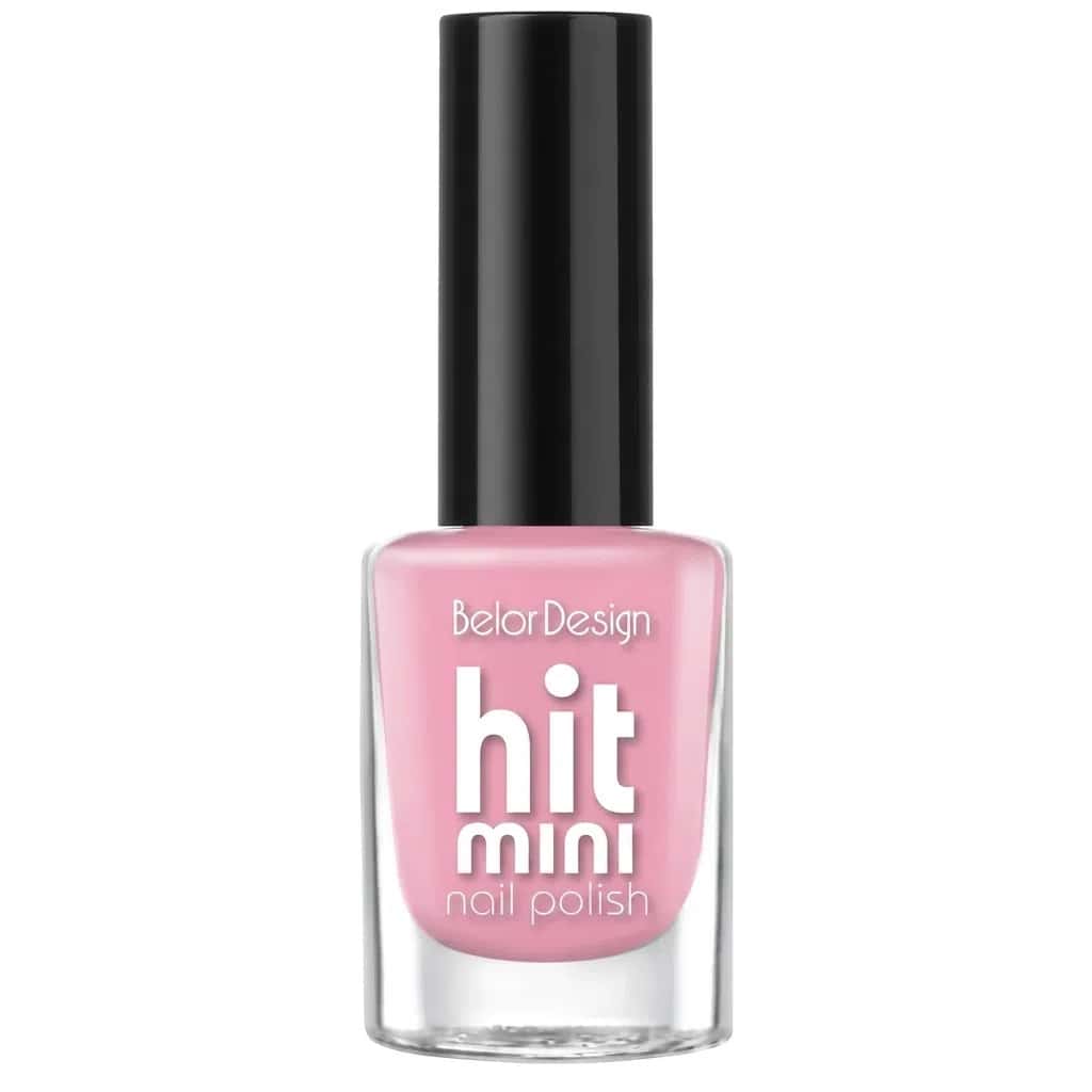 Belor Design Mini Hit 003 Pink Matte Nail Polish - Tenderyard