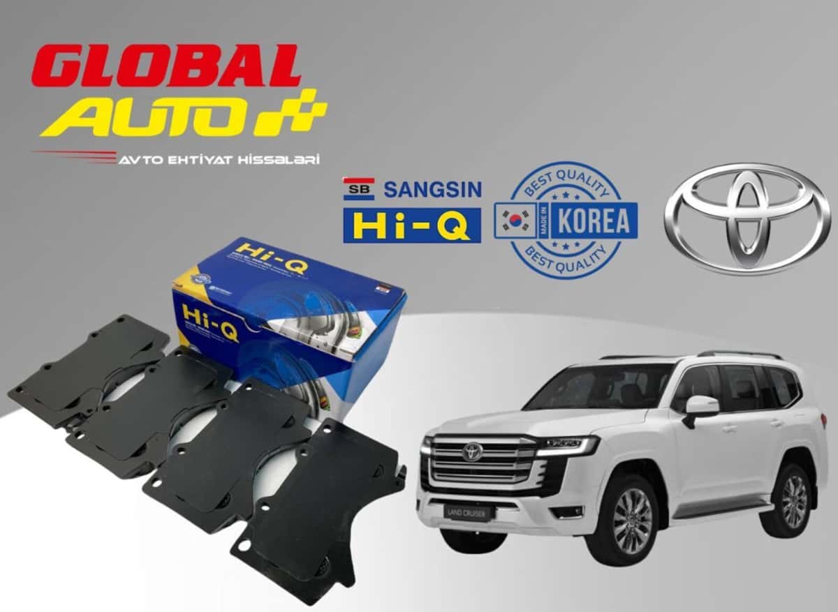 Brake pad for Toyota Land Cruiser J300 2021-2025 - Tenderyard