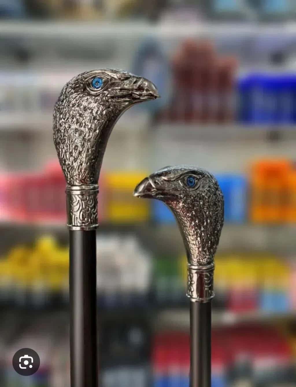 Decorative eagle-headed cane - Tenderyard