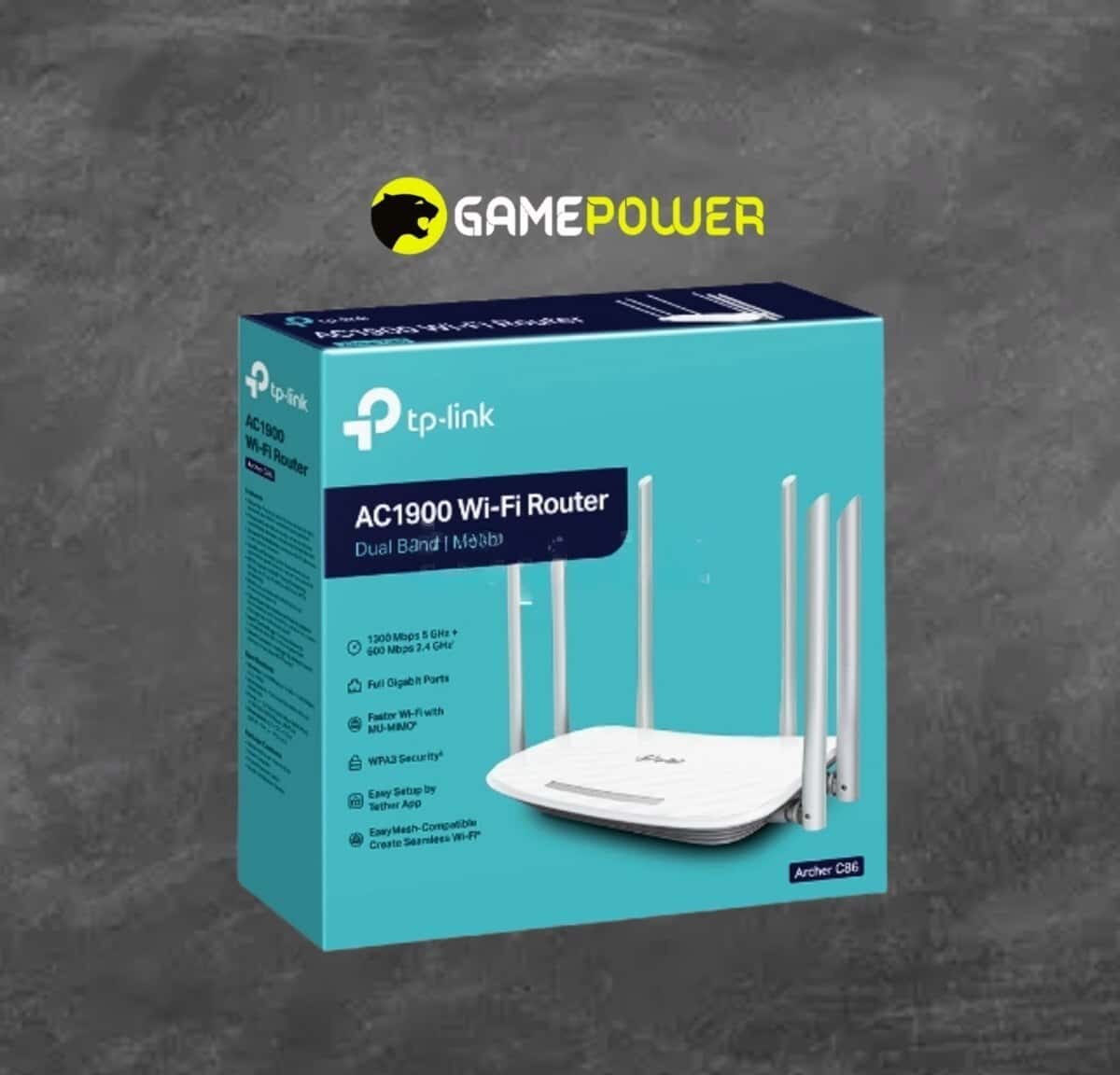 TP-Link Archer C86 AC1900 Wi-Fi Router - Tenderyard