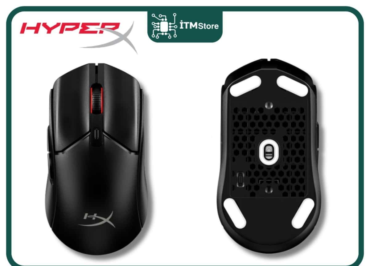 HyperX Pulsefire Haste 2 Core Wireless (Black) gaming mouse - Tenderyard