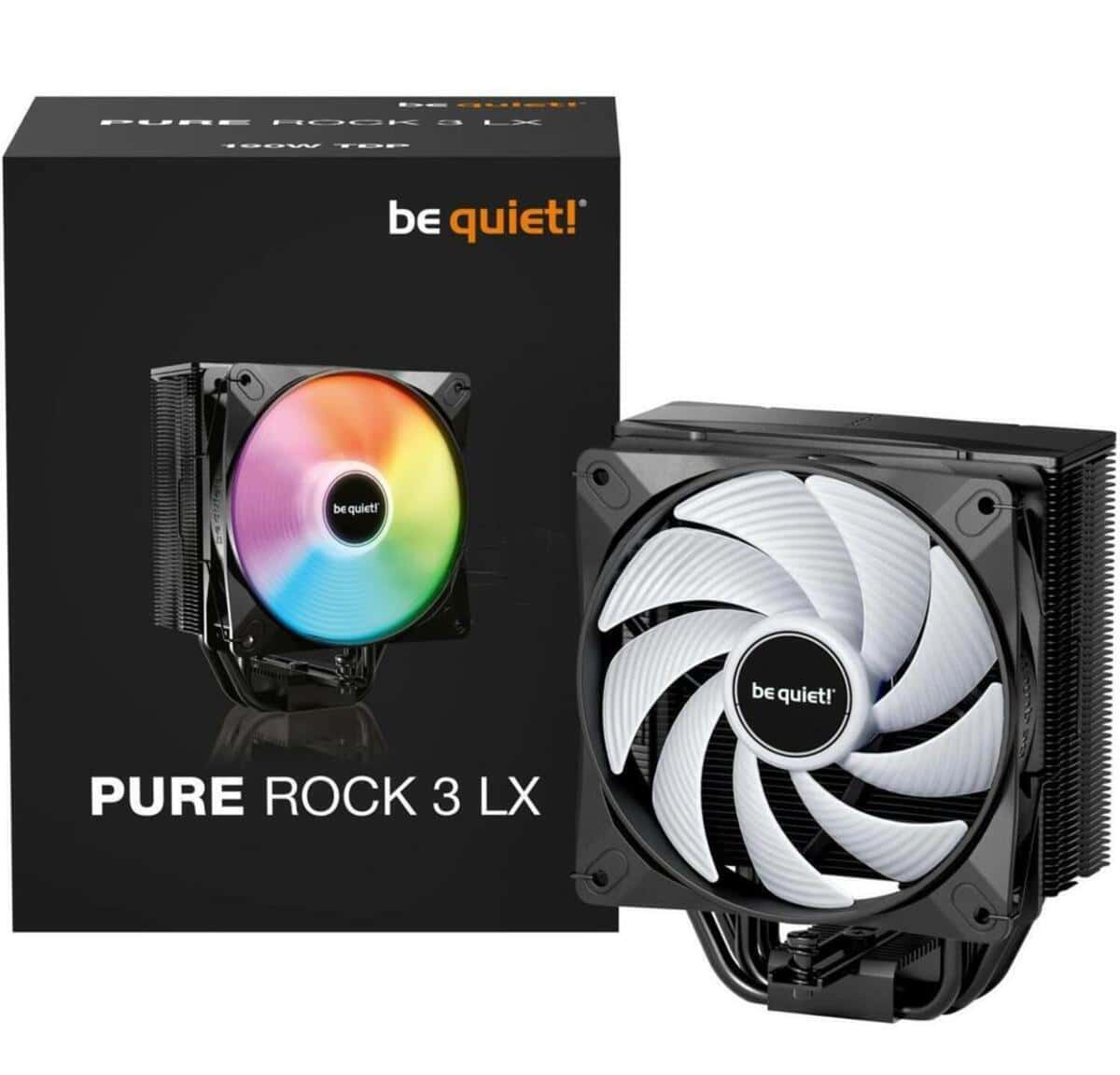 CPU cooler Be Quiet! Pure Rock 3 LX Black - Tenderyard