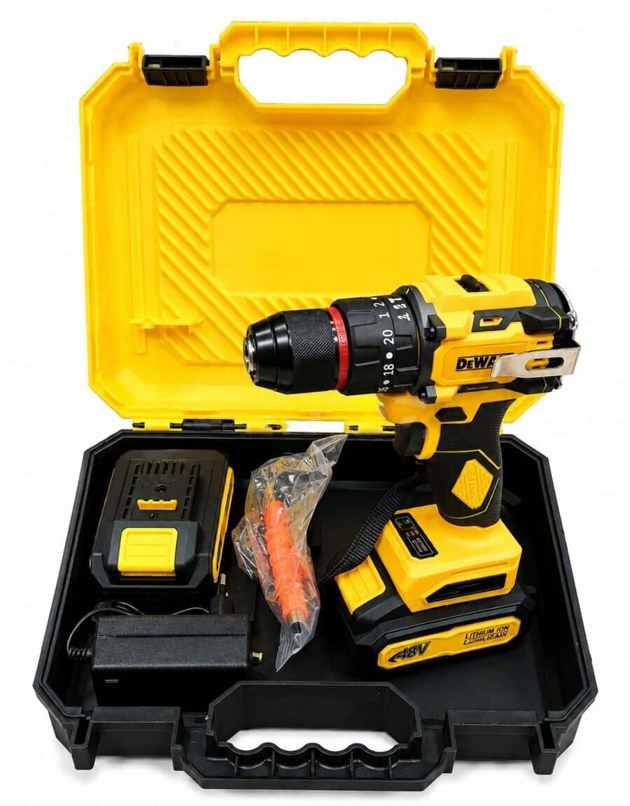 Drel şurupovyort Dewalt 48VF kömürsüz - Tenderyard