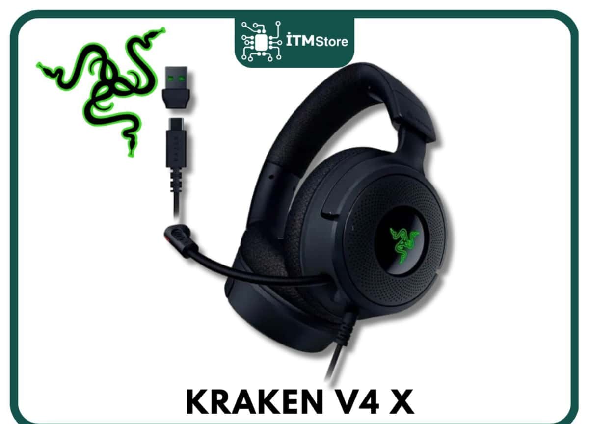 Игровая гарнитура Razer Kraken V4 X Black Edition - Tenderyard