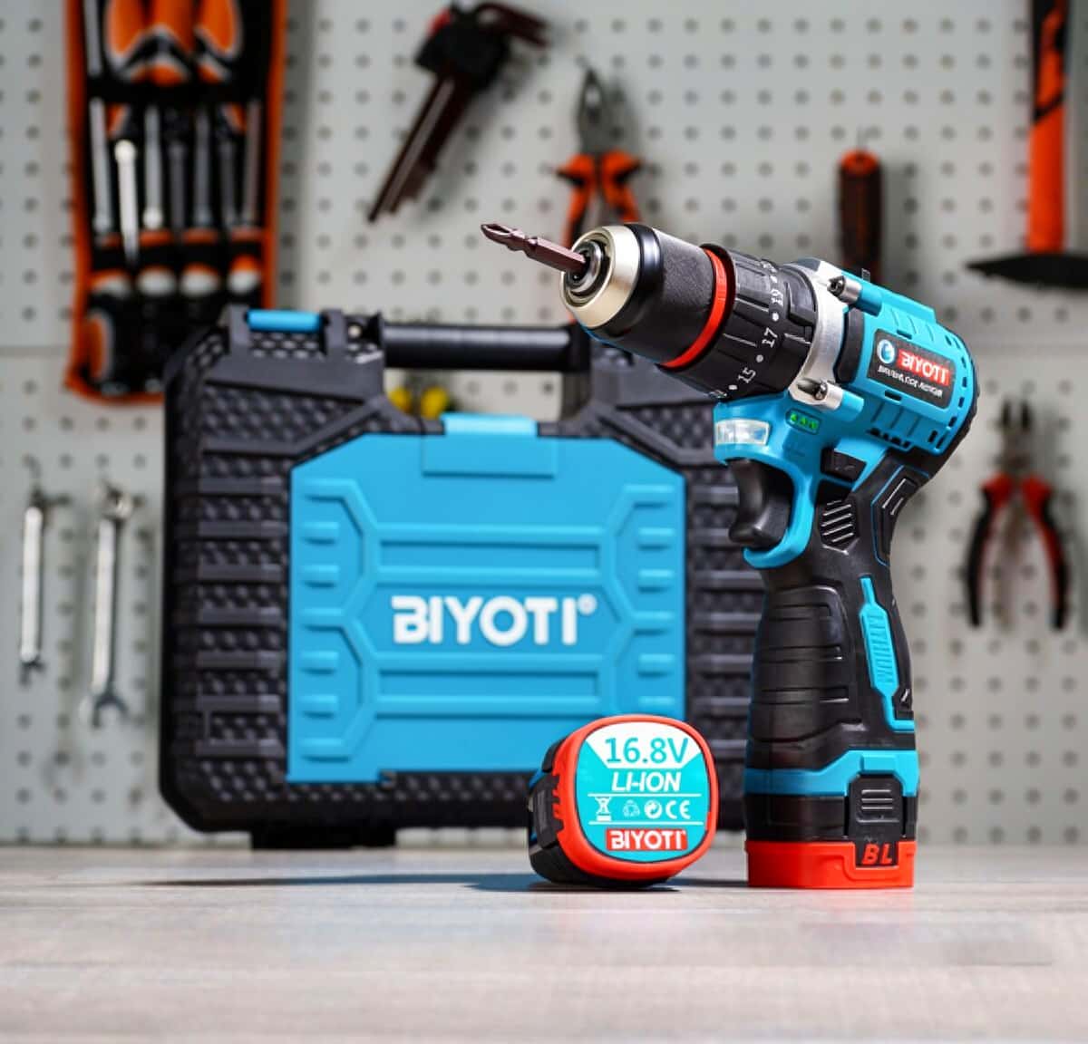 Biyoti 16.8V Batareyalı Drel - Tenderyard