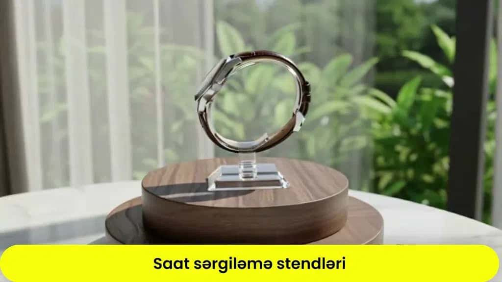 Saat sərgiləmə stendi - Tenderyard