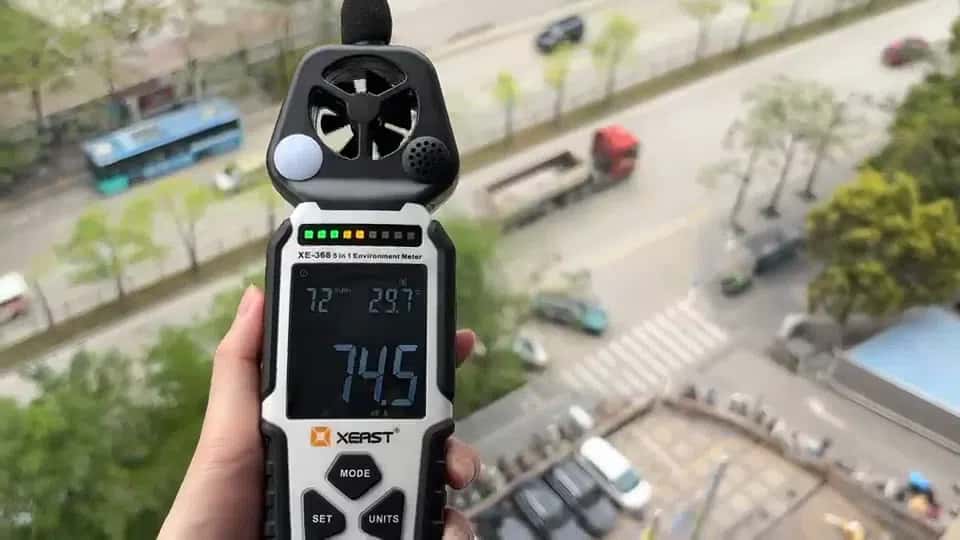 5-in-1 Environmental Measuring Device - Tenderyard