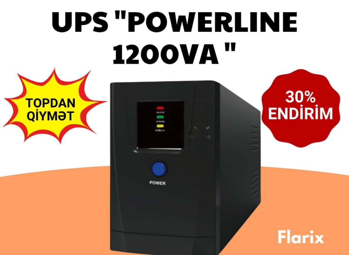 UPS Powerline 1200VA - Tenderyard