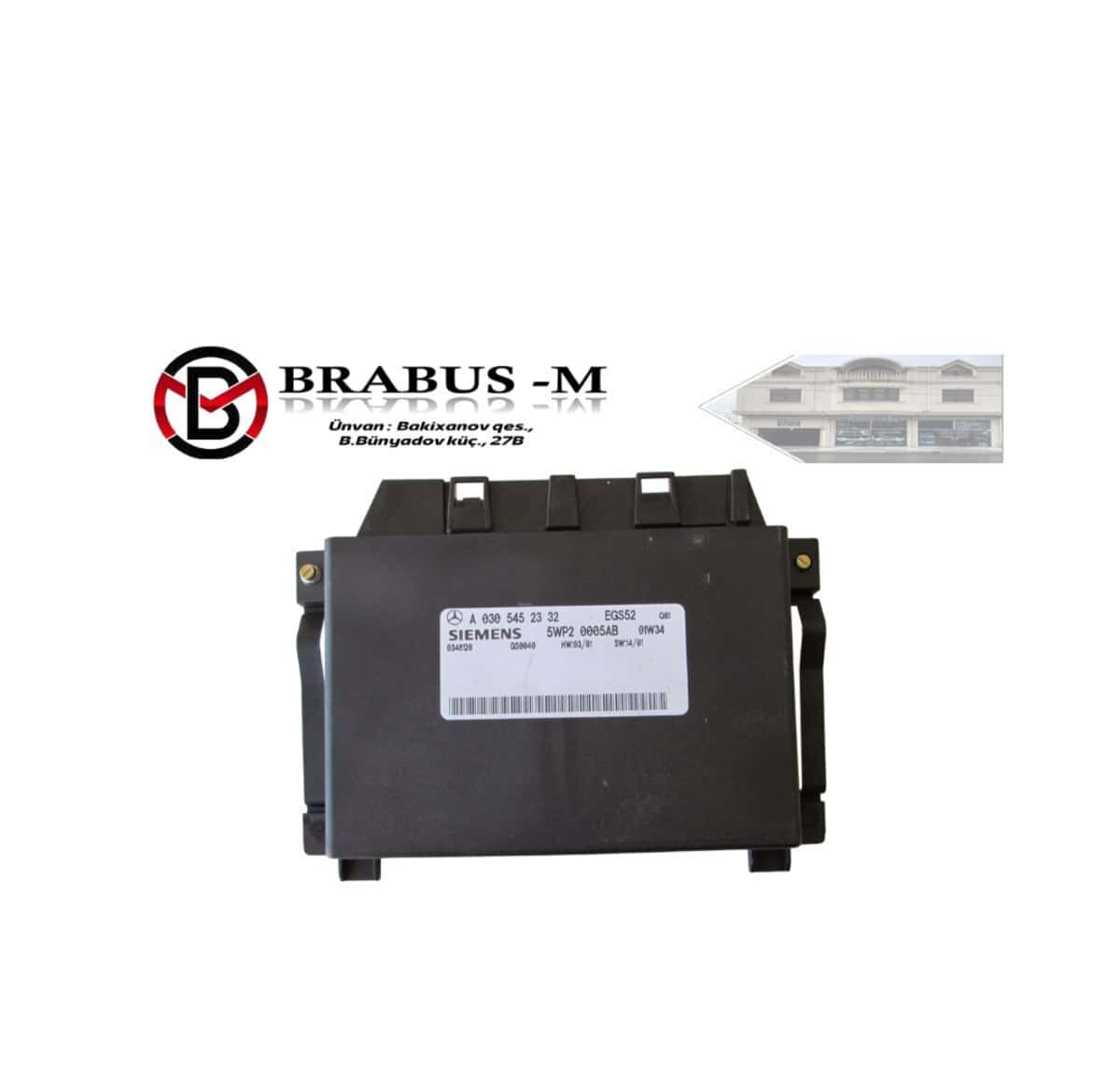 Mercedes transmission control unit (gearbox brain) - Tenderyard
