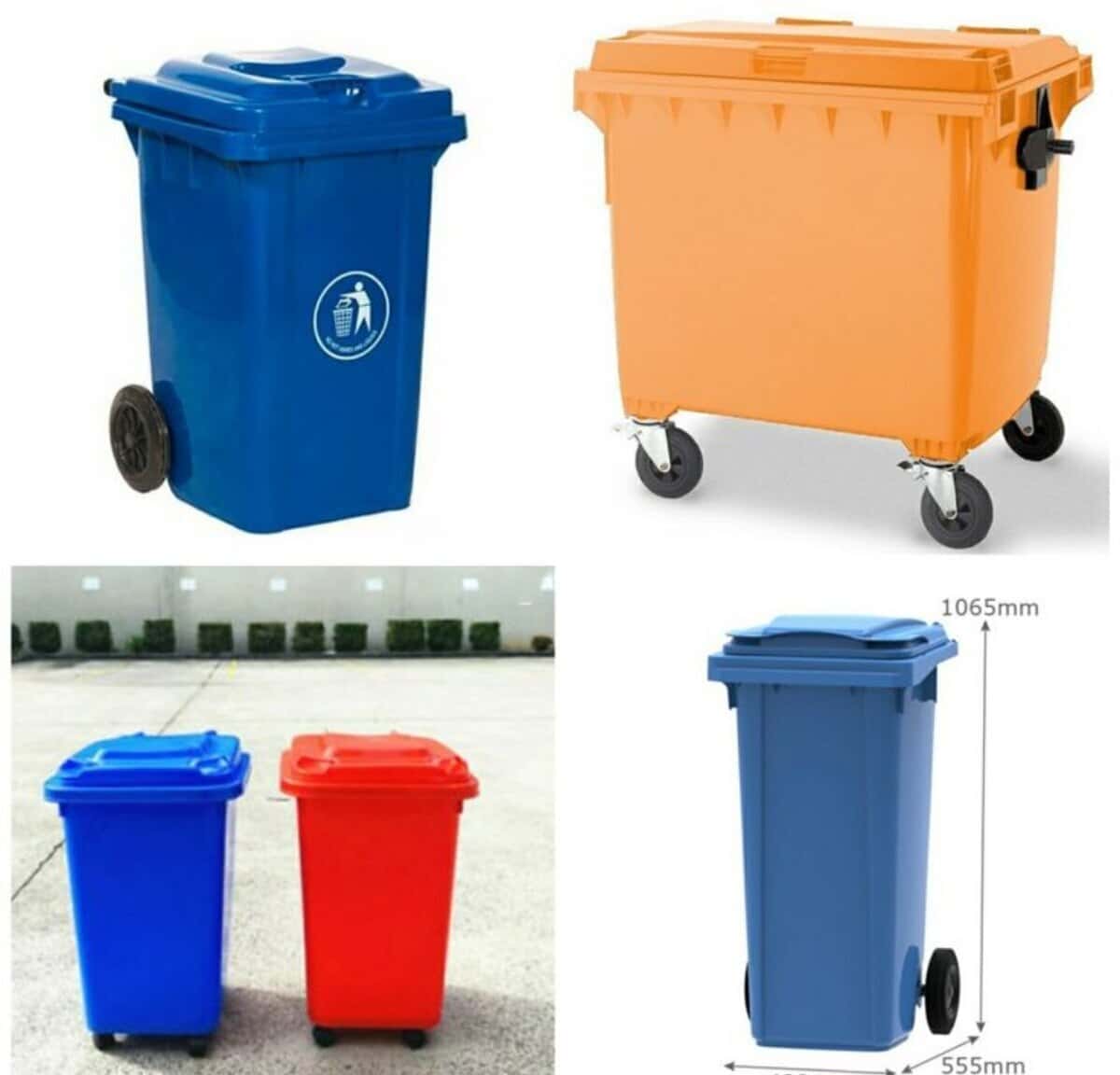 Trash cans and waste bins (various sizes) - Tenderyard