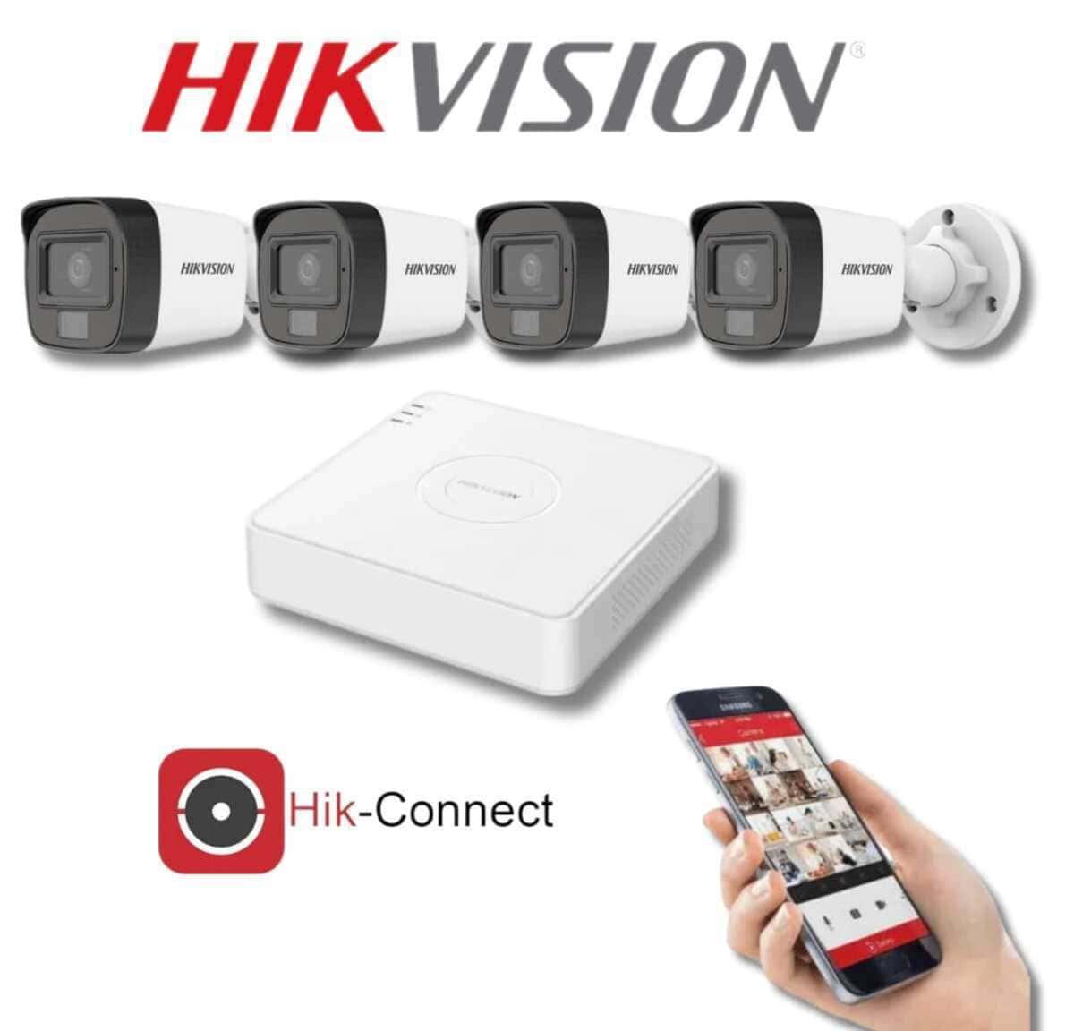 Surveillance camera kit 4-port DVR 500GB HDD - Tenderyard