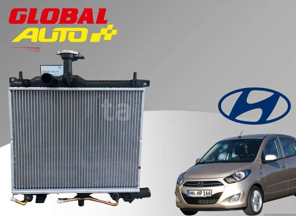 Water radiator for Hyundai i10 2008-2013 - Tenderyard