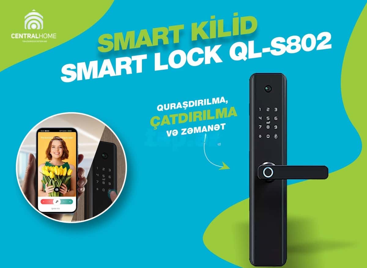 Smart Door Lock Smart Lock QL-S802 - Tenderyard