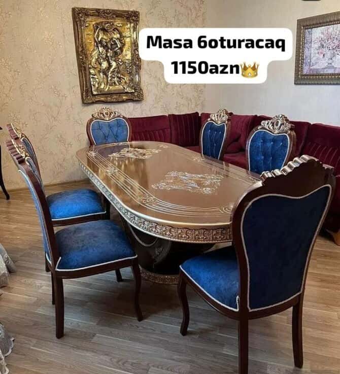 Masa-stul dəsti, Qarışıq rəng - Tenderyard