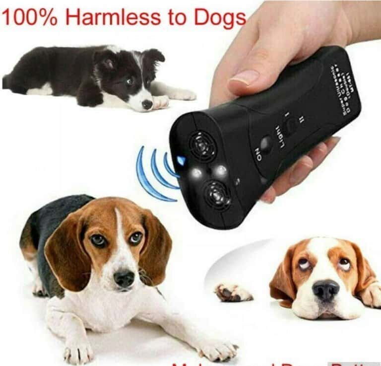 Ultrasonic dog repeller and training device - Tenderyard