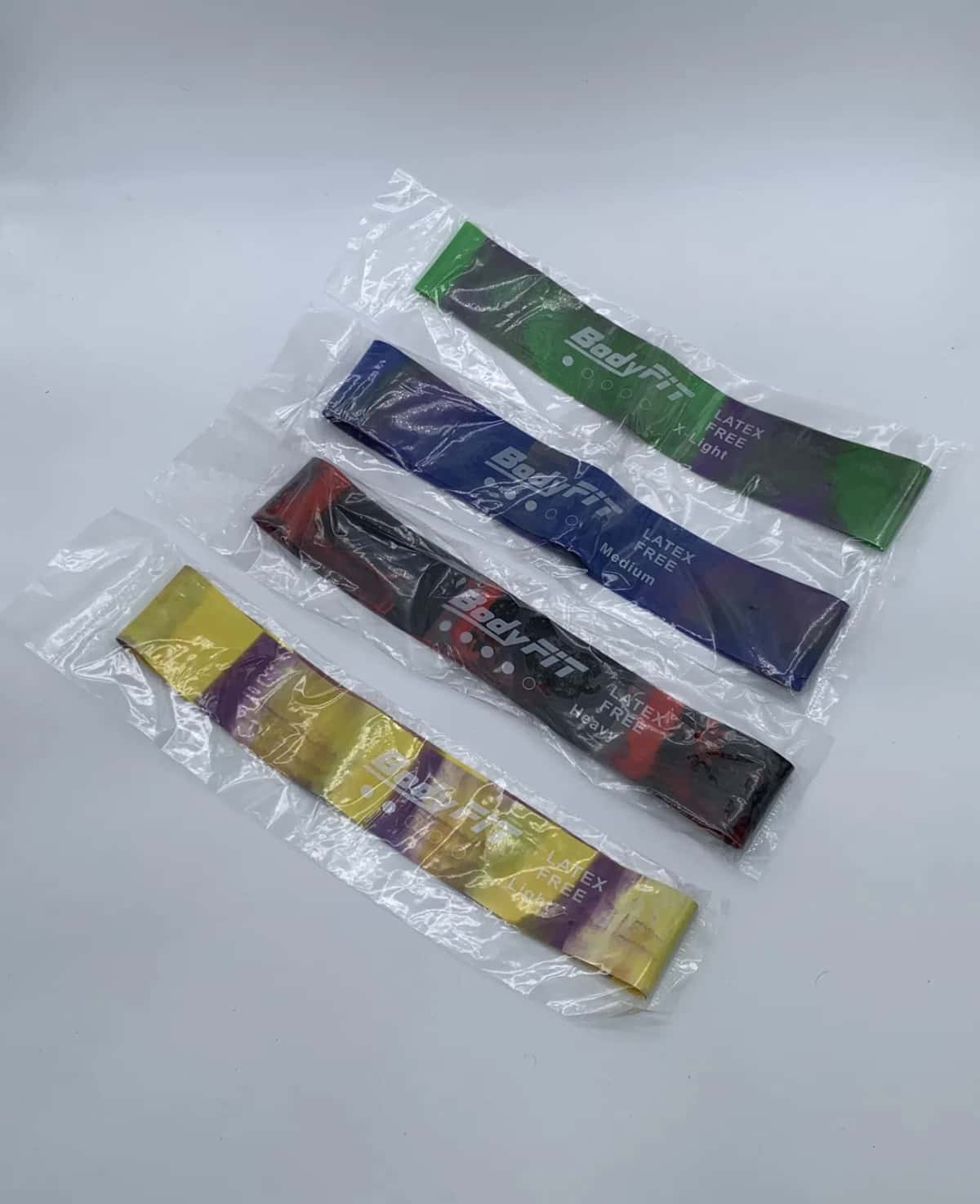 Resistance band set, 4 pieces - Tenderyard