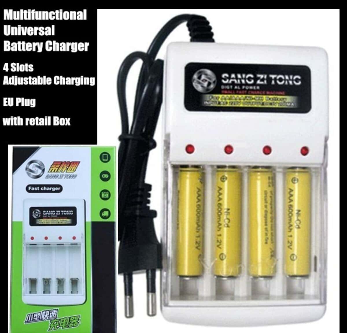 Teng Sheng AA/AAA battery charger - Tenderyard
