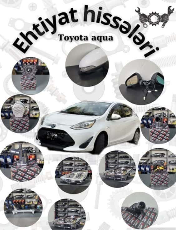 Spare parts for Toyota Aqua and Prius C - Tenderyard
