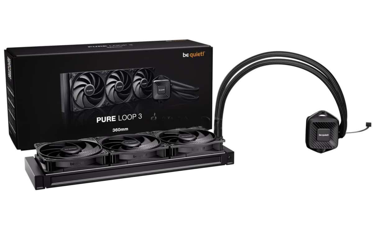 Liquid cooling system be quiet! Pure Loop 3 360mm BW029EU - Tenderyard