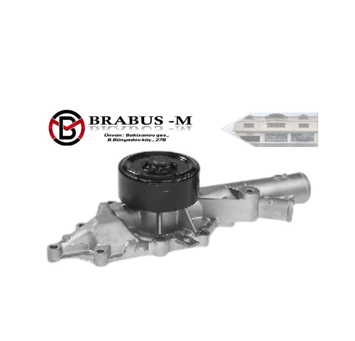 Water pump for Mercedes W210 and other models - Tenderyard