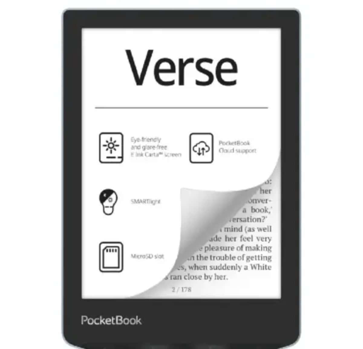 E-book reader PocketBook 629 Verse 8GB Mist Grey - Tenderyard