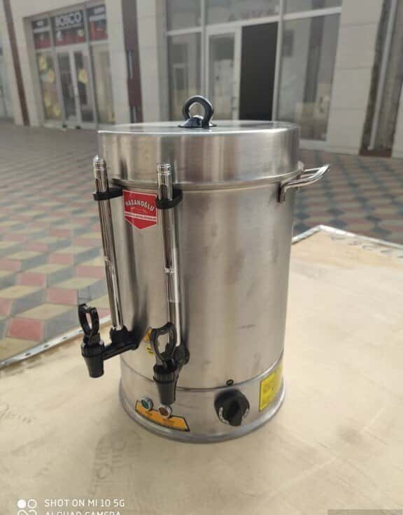 Samovar Paslanmayan polad material - Tenderyard