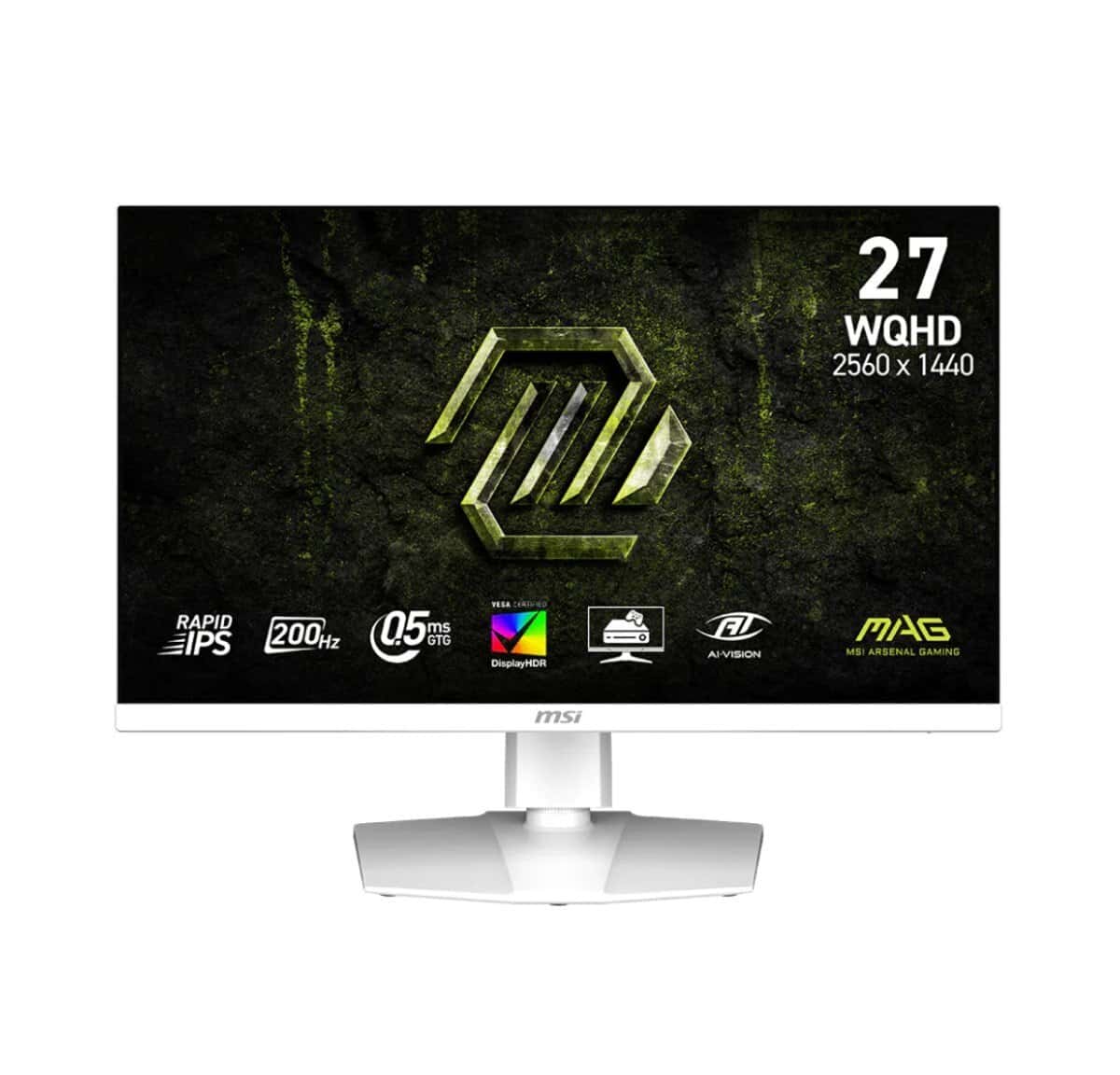 Monitor MSI MAG 274QRFW E20 27" White - Tenderyard