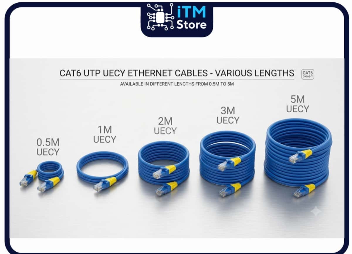 LAN кабель Cat6 UTP 2m 2 м - Tenderyard
