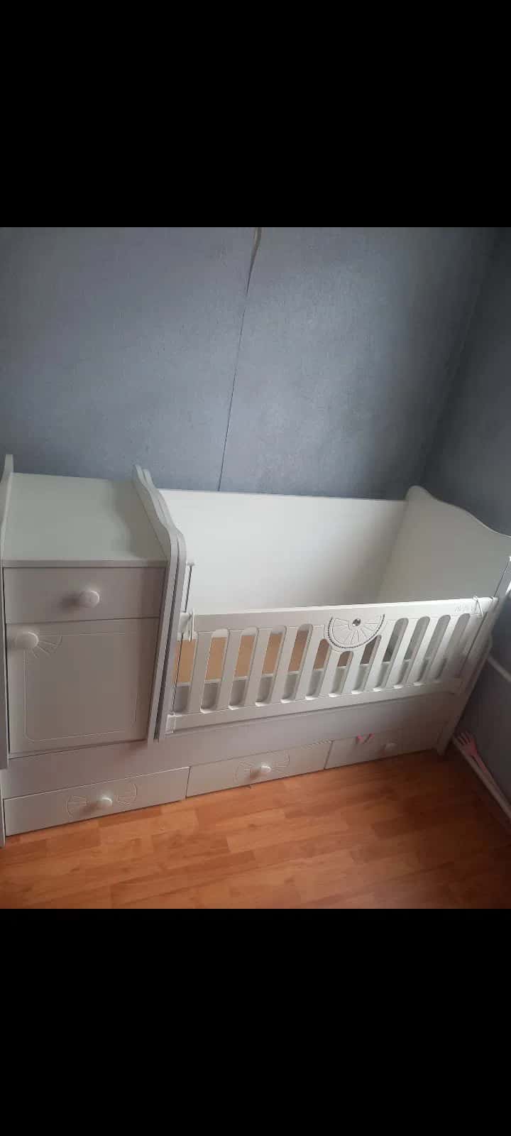 Beşik MDF material, Ağ rəng - Tenderyard