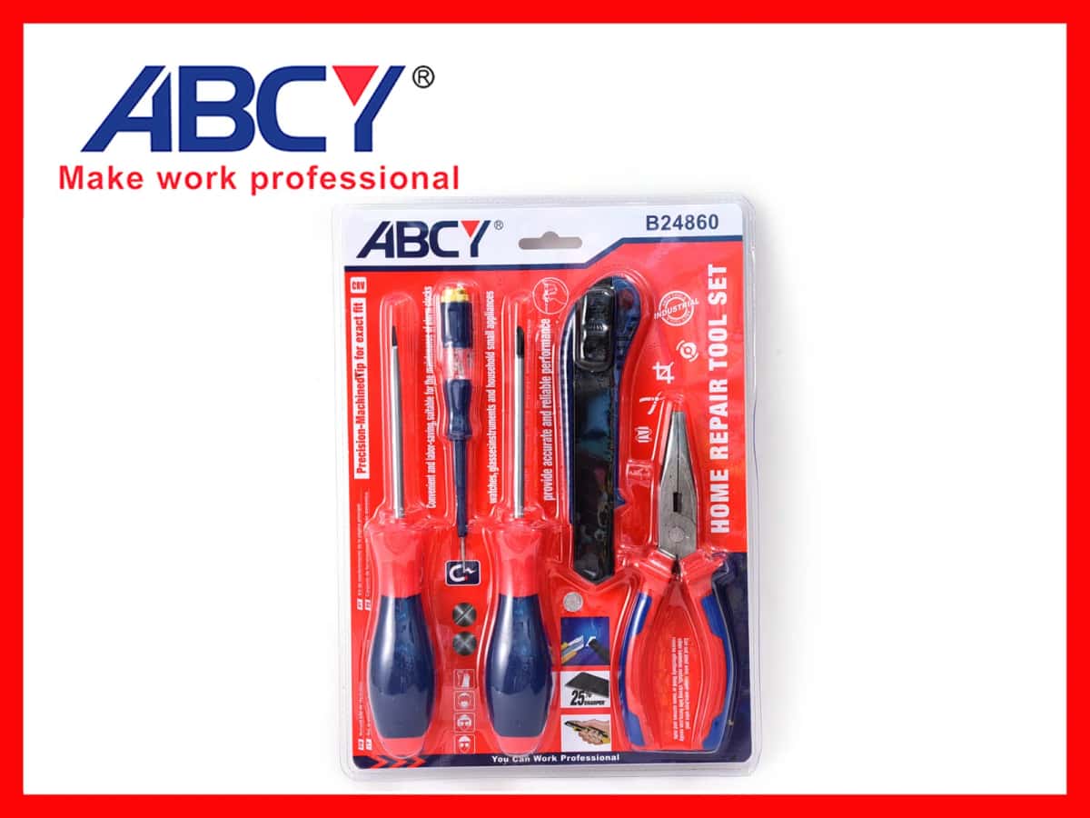 ABCY B24860 5-Piece Home Repair Tool Set - Tenderyard