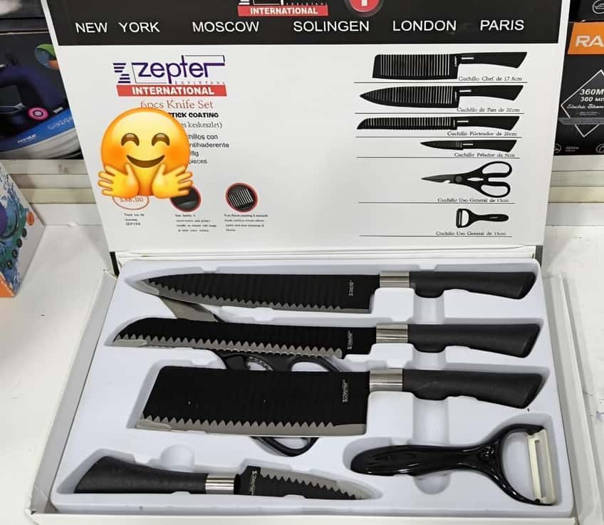 Iron knife set - Tenderyard