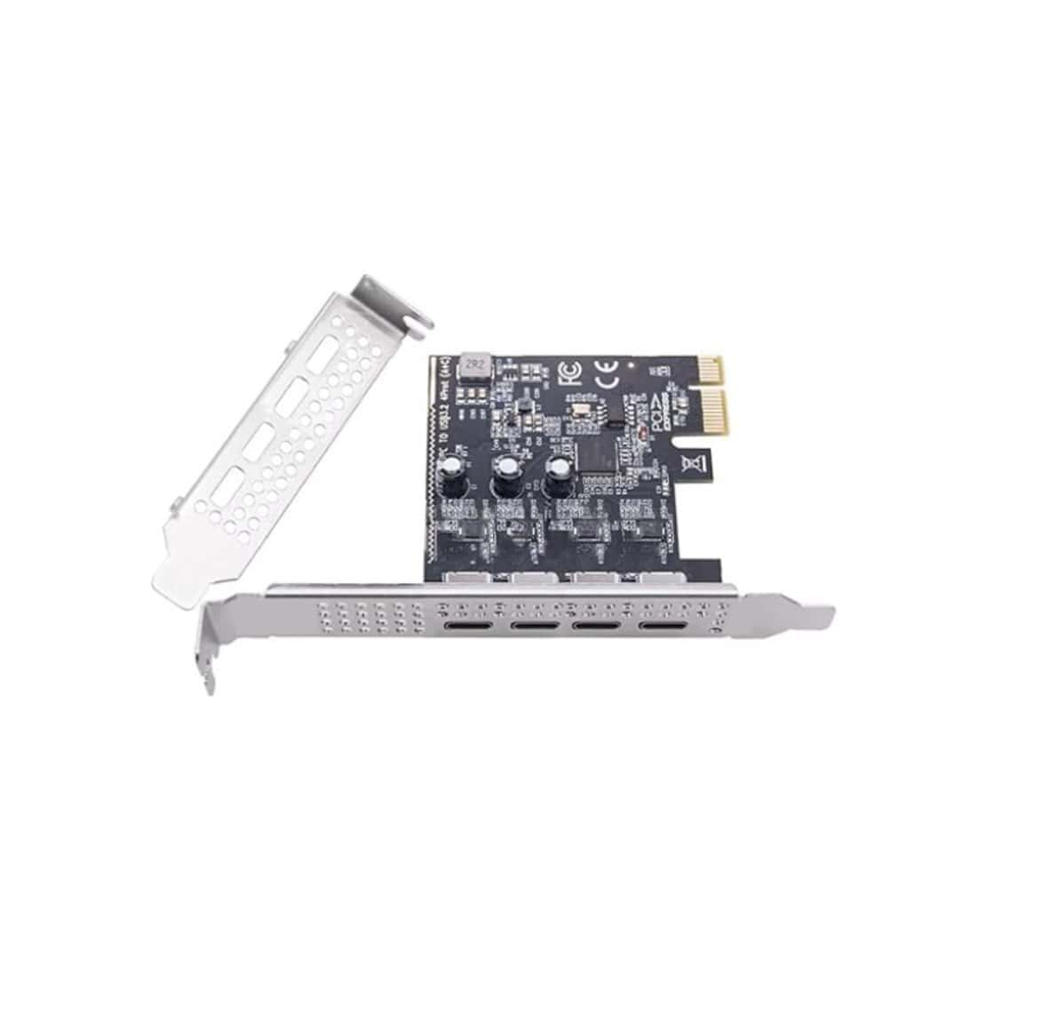 PCI-E Express card 4x USB 3.1 Gen1 5Gbps 12 cm standard - Tenderyard