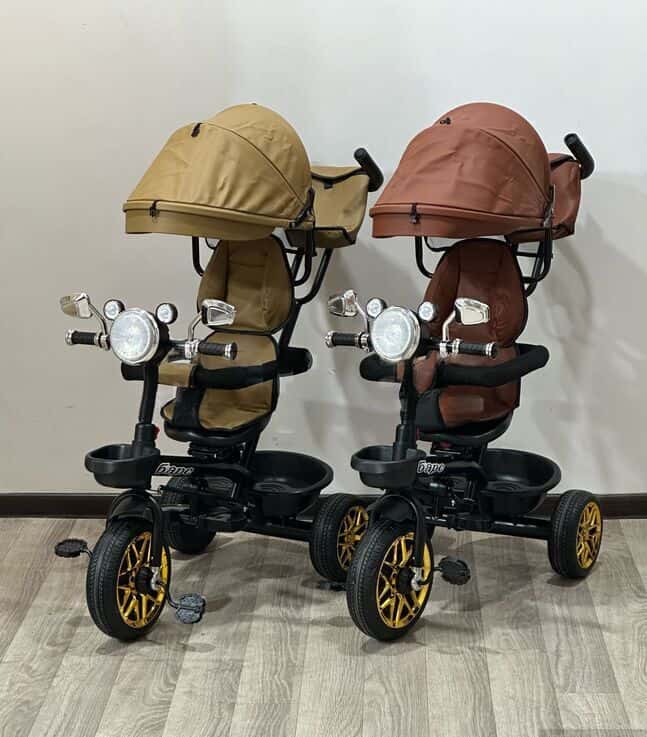 Children's tricycle stroller 2-5 years old - Tenderyard