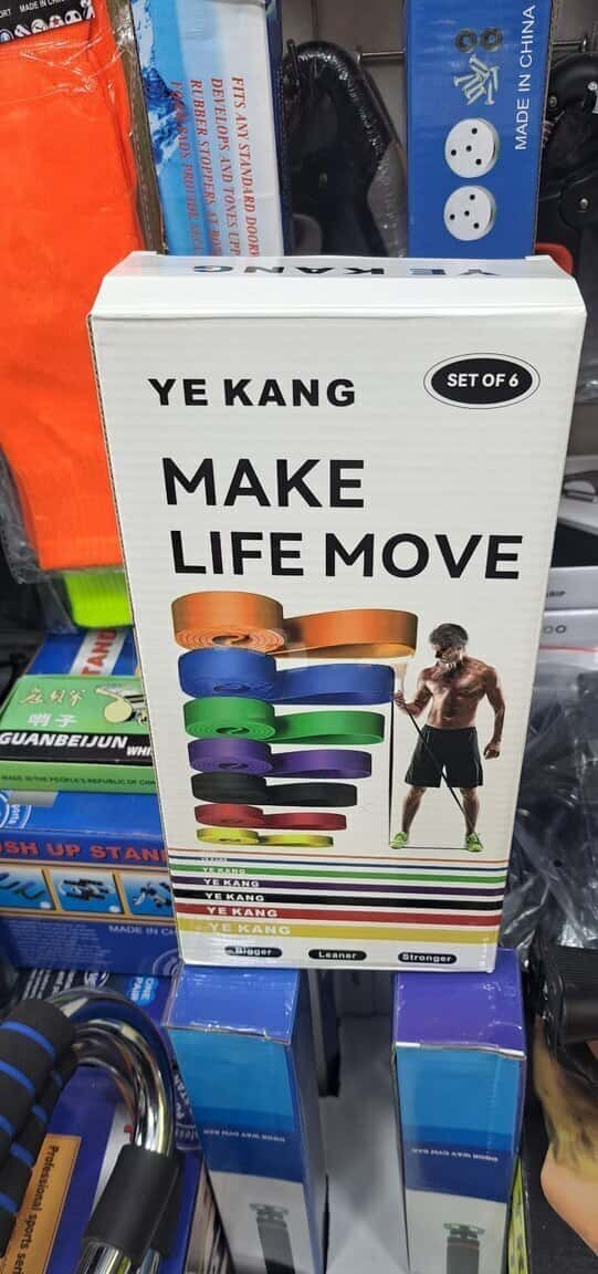 Make Life Move 4-Piece Resistance Band Set - Tenderyard