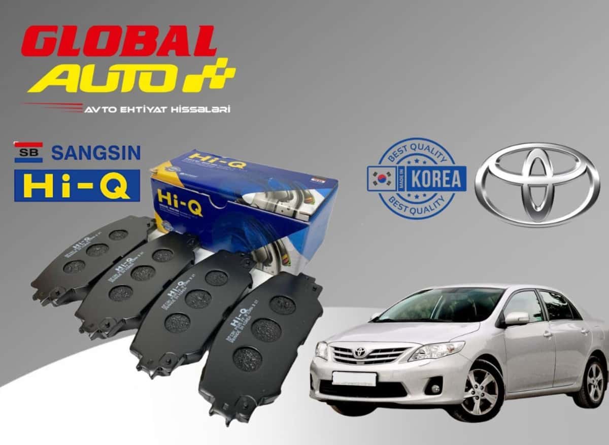 Brake pads for Toyota Corolla 2006-2010 - Tenderyard