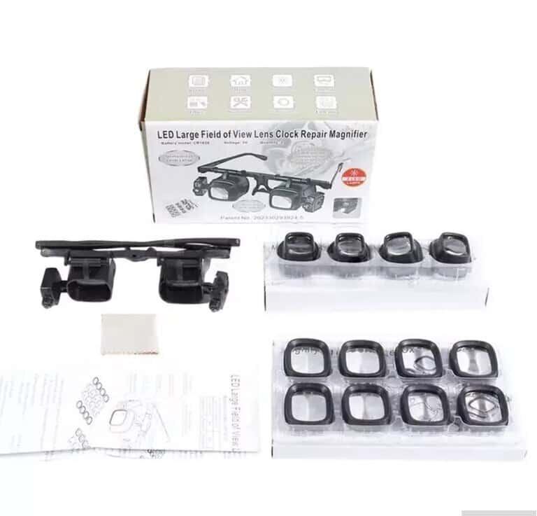 Head-mounted magnifying glasses 2x 6x 10x 24x - Tenderyard