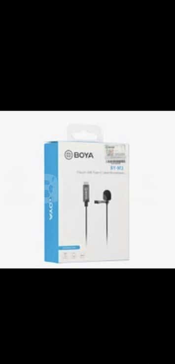 Петличный микрофон Boya M3 Type-C - Tenderyard
