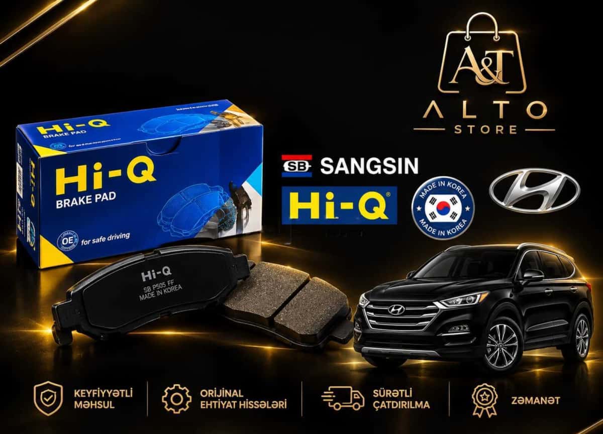 Əyləc kolodkası Sangsin Hi-Q Hyundai 2012-2018 - Tenderyard