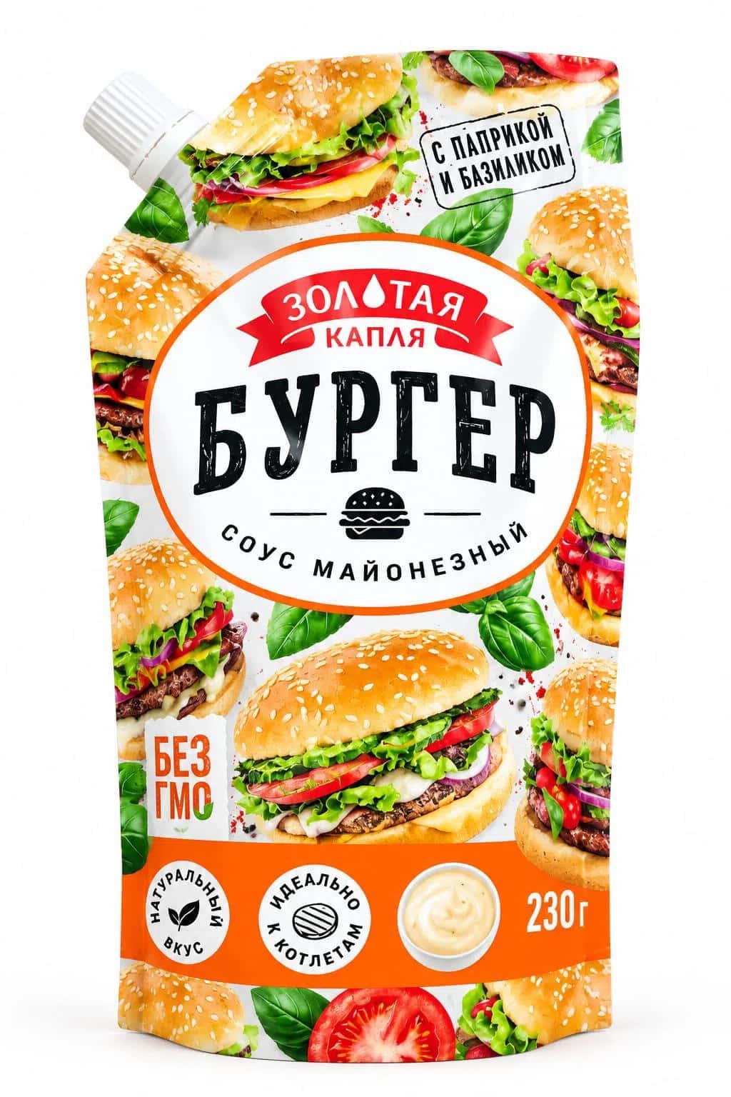 Sous Zolotaya Kaplya burger mayonezli 230 q - Tenderyard