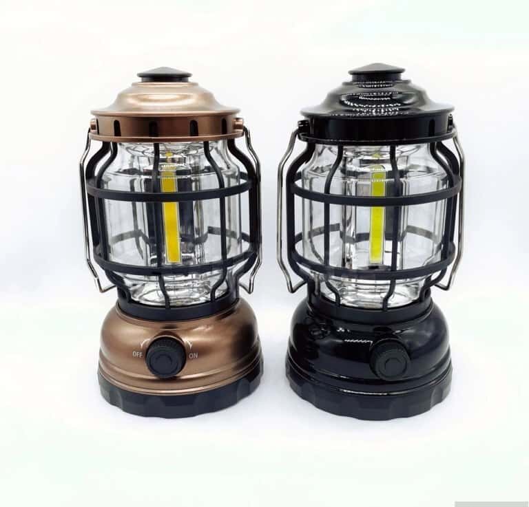 Retro design camping lantern - Tenderyard