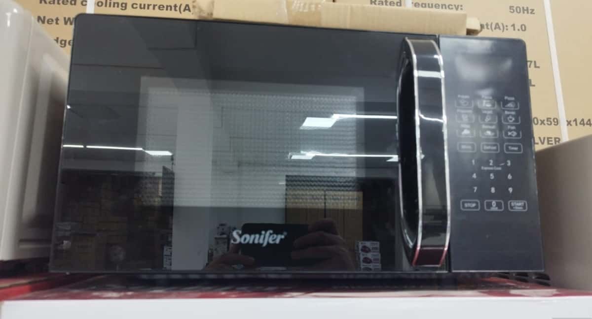 Sonifer microwave oven - Tenderyard