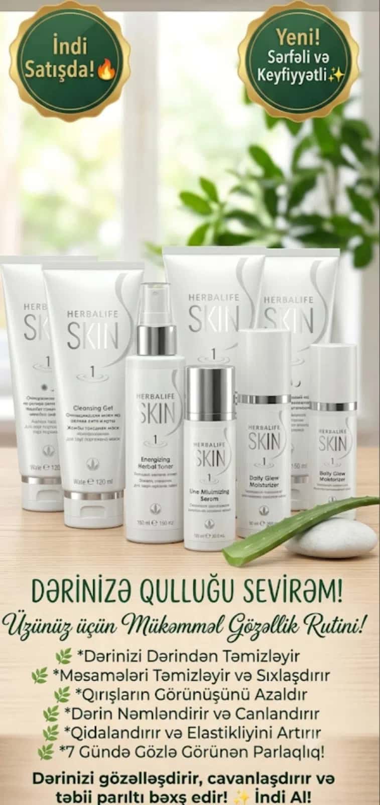 Üz baxım dəsti Herbalife Skin - Tenderyard
